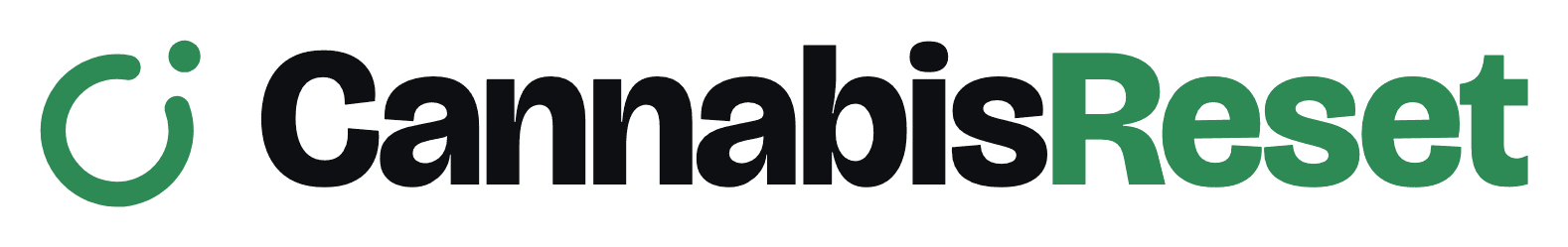 CannabisReset wordmark on light